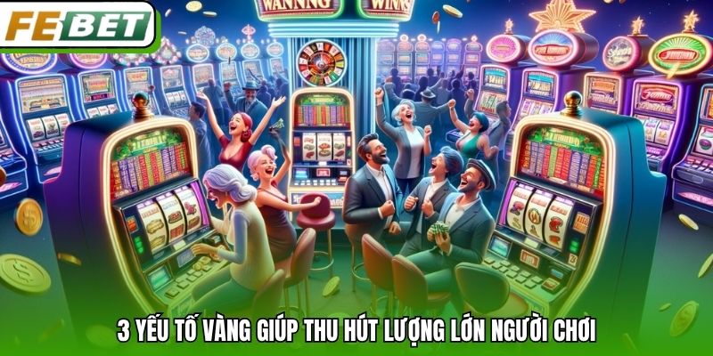 3 yếu tố vàng giúp thu hút lượng lớn người chơi
