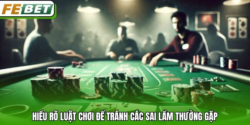 Hiểu rõ luật chơi để tránh các sai lầm thường gặp